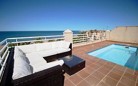 Ático espectacular con piscina privada en primera línea de playa