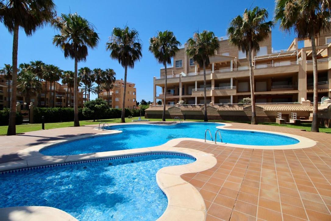 Apartamento Ático espectacular con piscina privada en primera línea de playa Dénia Exterior foto